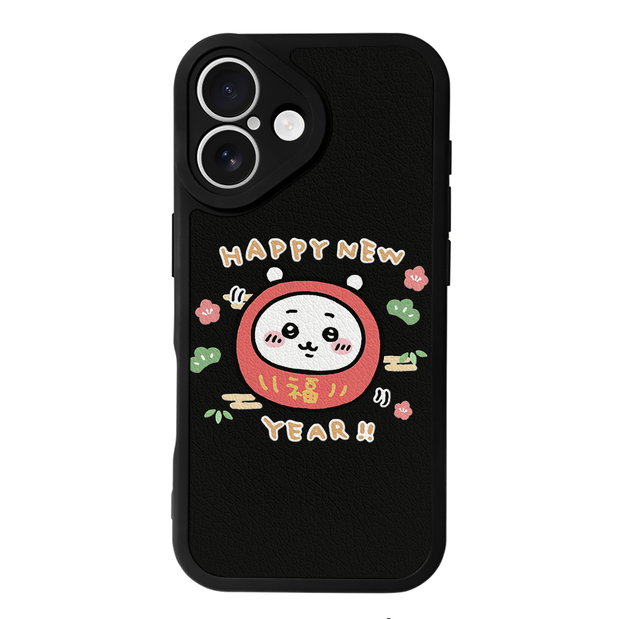 （画像用） ちいかわ ちいかわ Chii-kawa chiikawa 【iPhone 16シリーズ対応】シリコンスマホケース（レザー調） 材質：シリコン